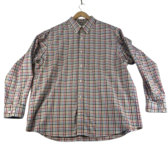 Duluth Trading Co Other - Duluth Trading Co. Men’s XL Button Down Plaid Shirt 100% Cotton Like New